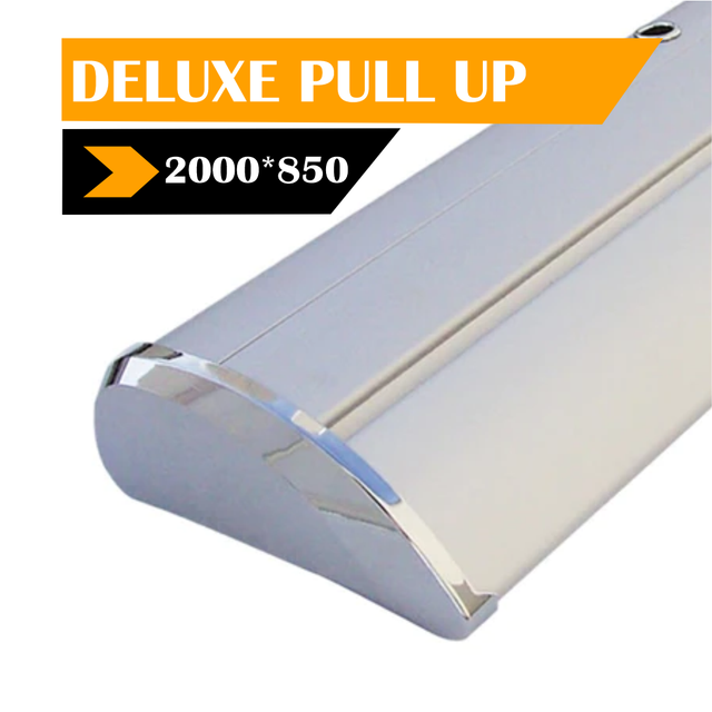 Deluxe Pull Up Banner / Executive Pull Up Banner | 850mm x 2000mm