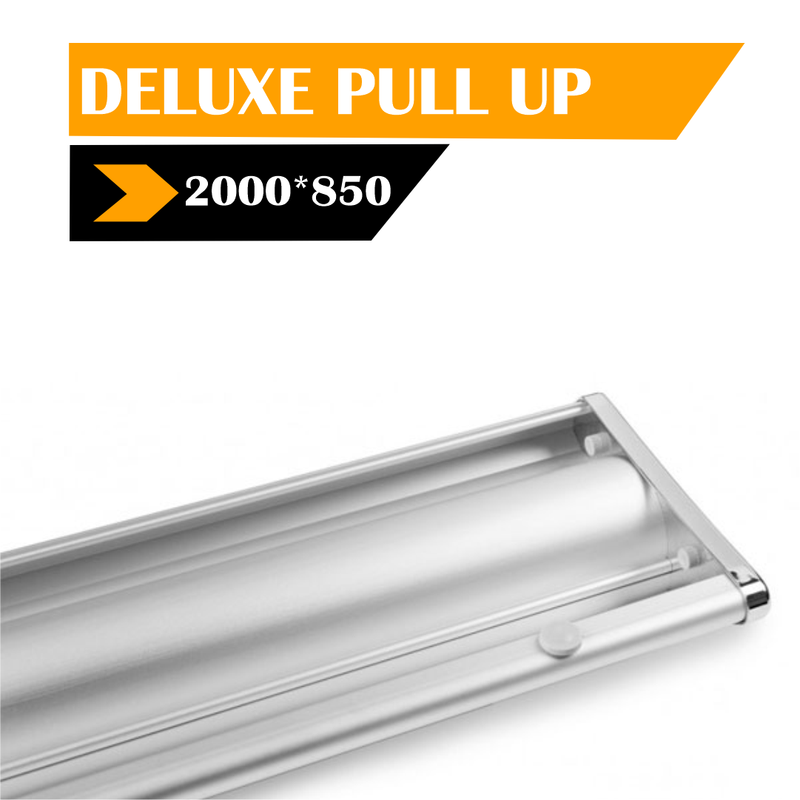 Deluxe Pull Up Banner / Executive Pull Up Banner | 850mm x 2000mm
