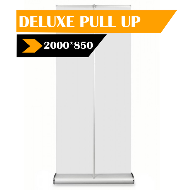 Deluxe Pull Up Banner / Executive Pull Up Banner | 850mm x 2000mm