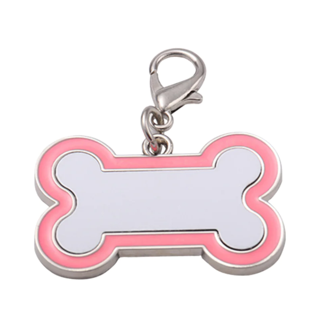 Sublimation Dog Tag Pink