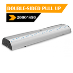 Double-Sided Roll-Up Banner Stand – 850 x 2000mm (Luxury Base) - Blank Print Media