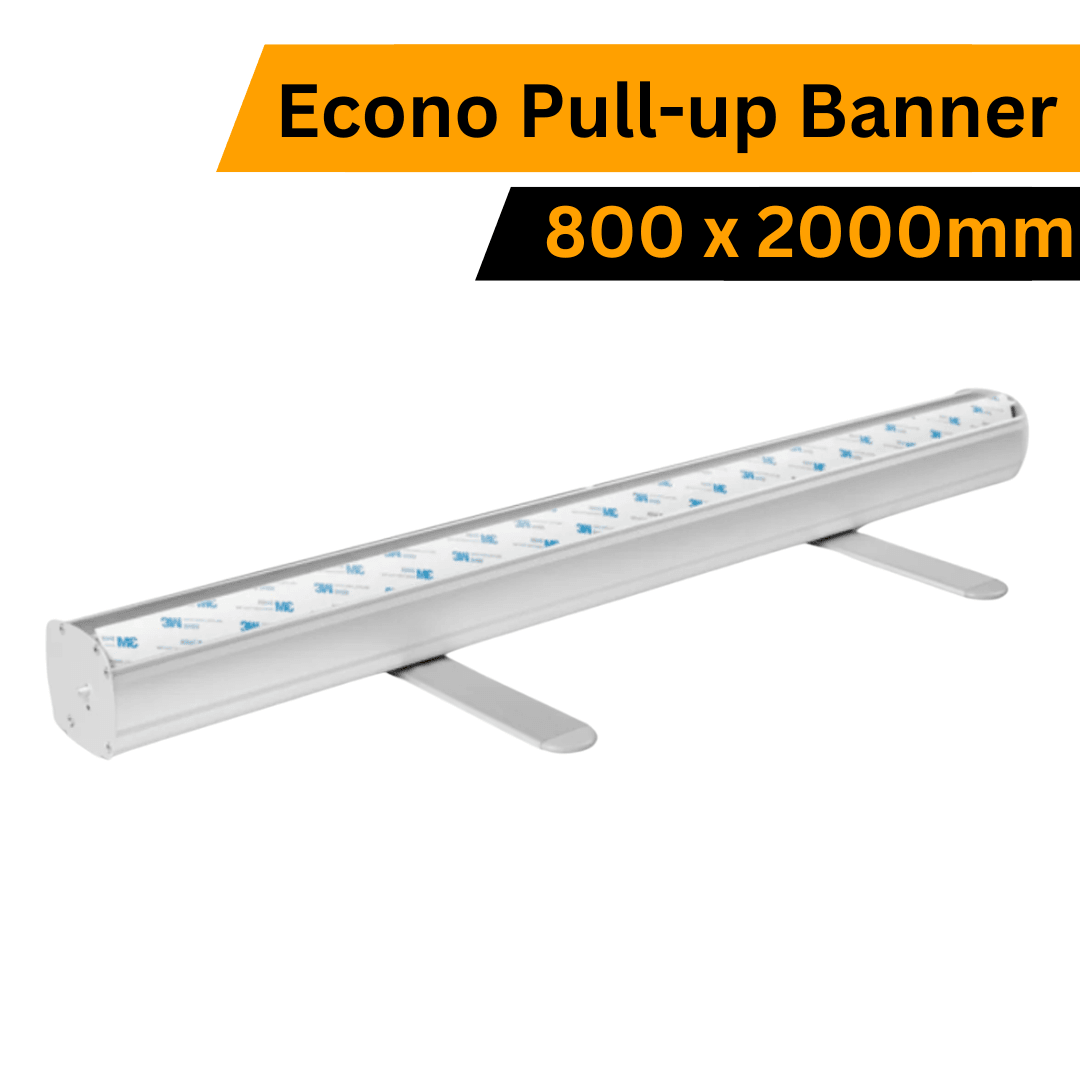 Econo Pull-Up Banner – 800 x 2000mm - Blank Print Media
