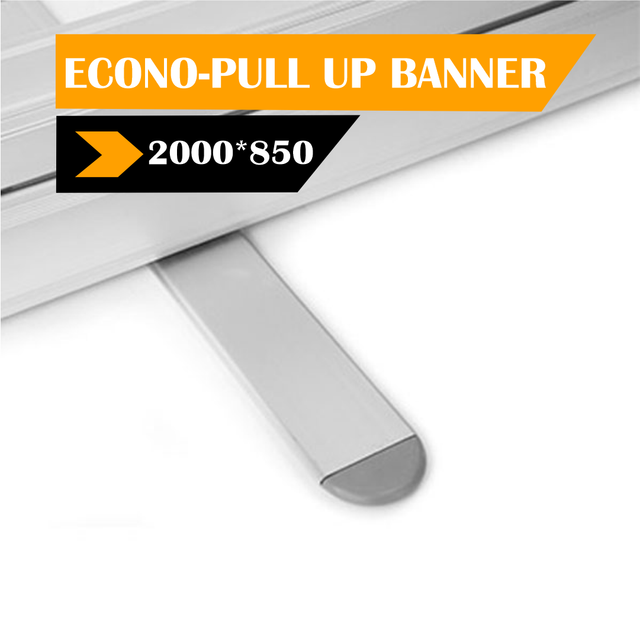 Econo-Roll Up Banner / Pull up Banner Stand | 850mm x 2000mm