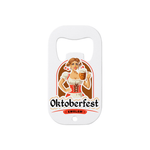 Full White Stainless Steel Bottle Opener (3.8x7cm) - Blank Print Media