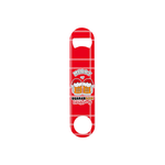 Full White Stainless Steel Bottle Opener (18 x 4cm) - Blank Print Media
