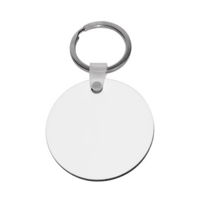 Hardboard Keyring Round