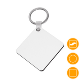 Sublimation MDF Keyrings Single & Double-sided | 3 variants