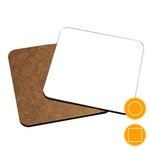 Sublimation MDF Wood Coasters | 2 shapes - Blank Print Media