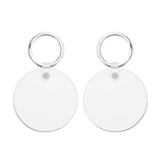 Sublimation MDF Keyrings Single & Double-sided | 6 variants - Blank Print Media