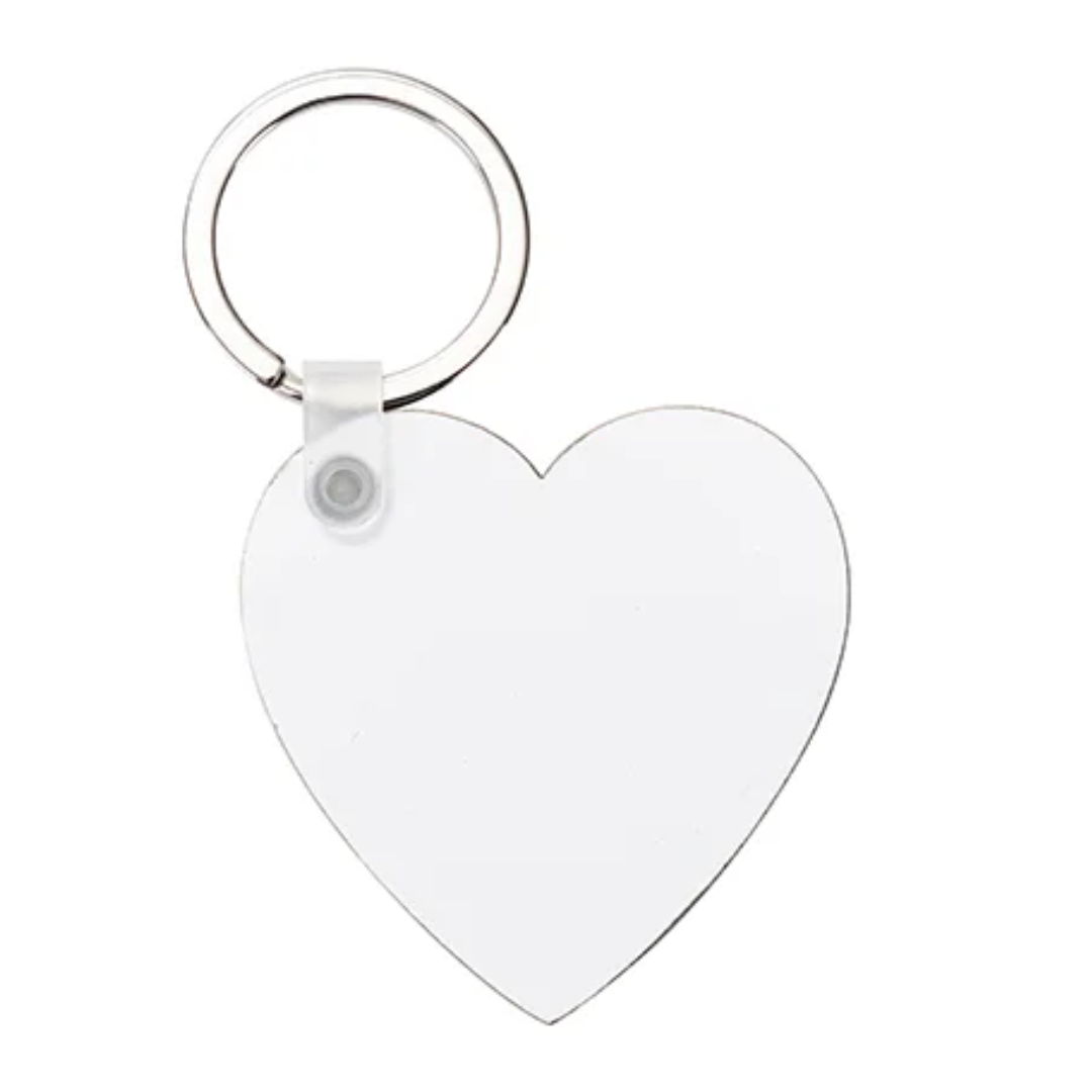 Sublimation MDF Keyrings Single & Double-sided | 6 variants