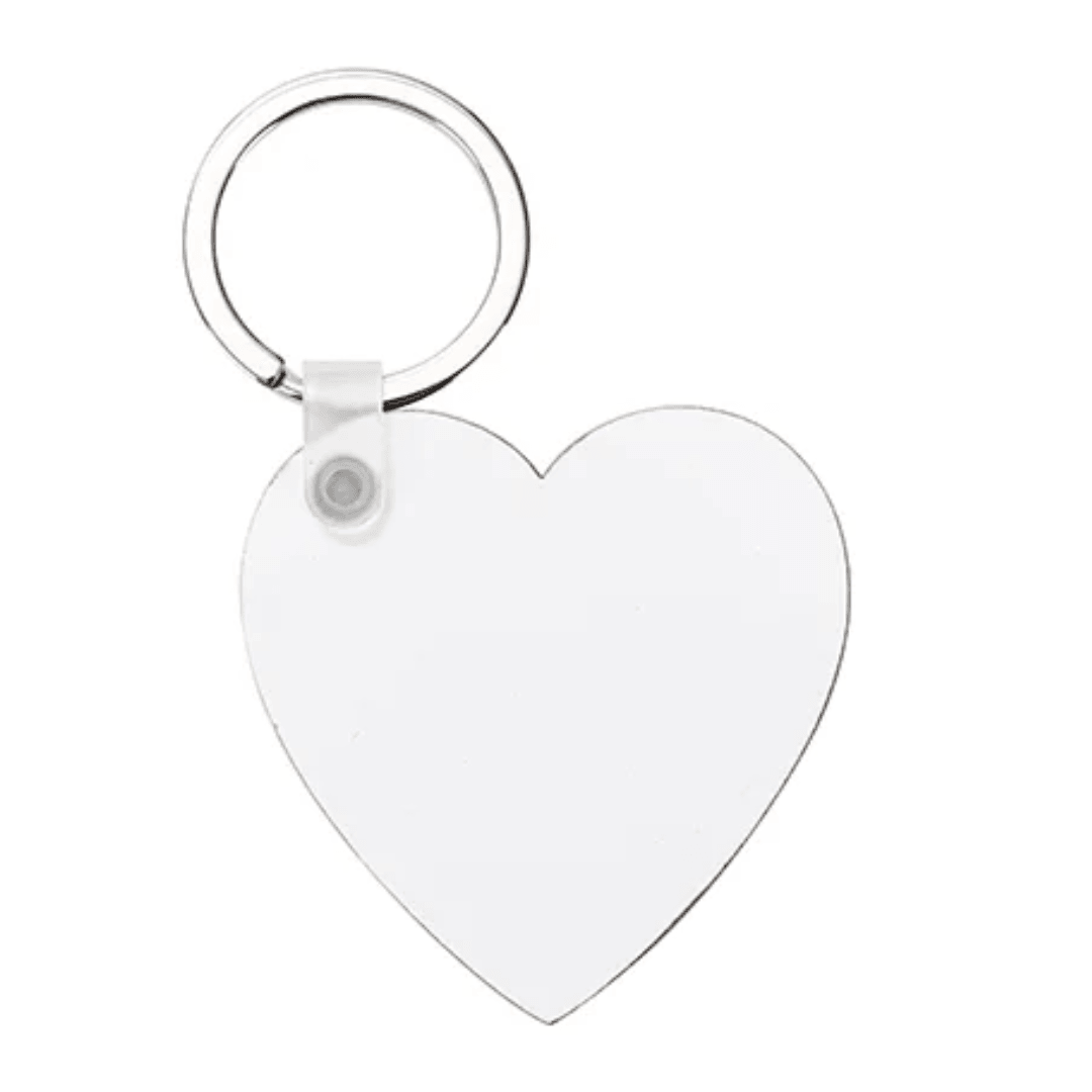 Sublimation MDF Keyrings Single & Double-sided | 6 variants - Blank Print Media