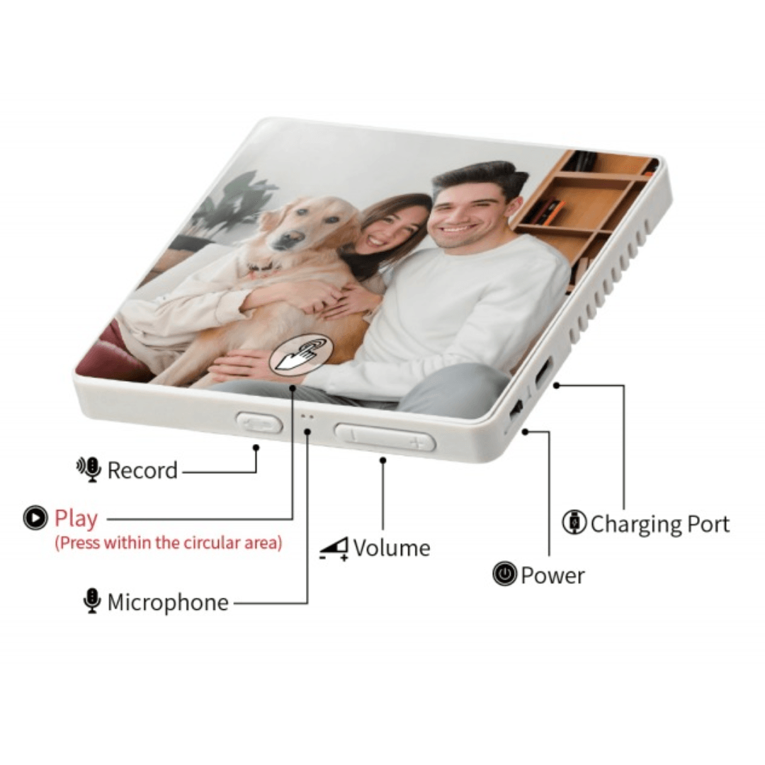 Sublimation Musical Fridge Magnet (Black) - Blank Print Media