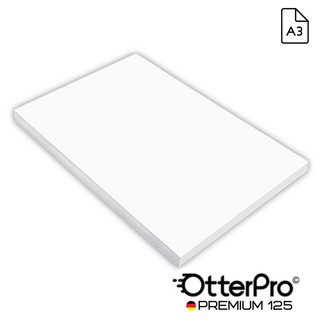 A3 Otter Pro© Premium Sublimation Paper | 125gsm (100 sheets)