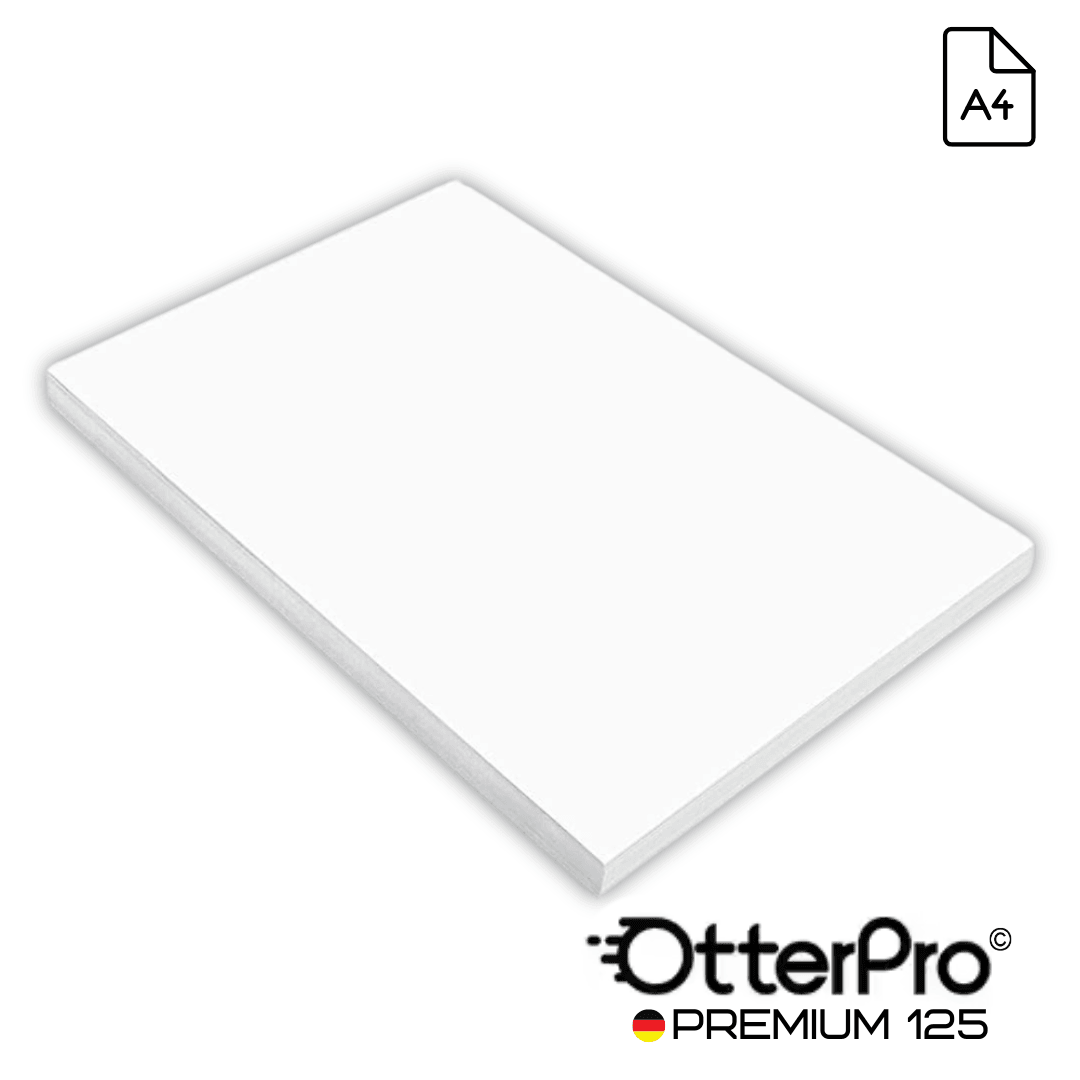 A4 & A3 Otter Pro© Premium Sublimation Paper | 125gsm (100 sheets) - Blank Print Media