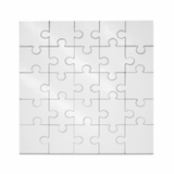 Square Shape Hardboard Puzzle 25pcs 170 x 170mm