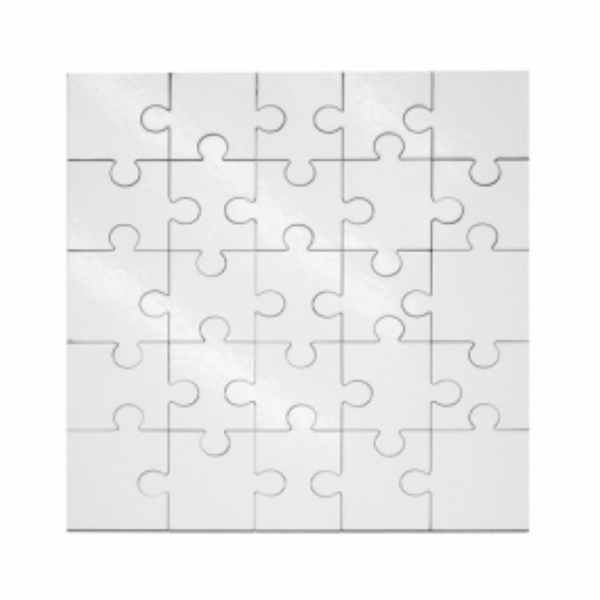 Square Shape Hardboard Puzzle 25pcs 170 x 170mm