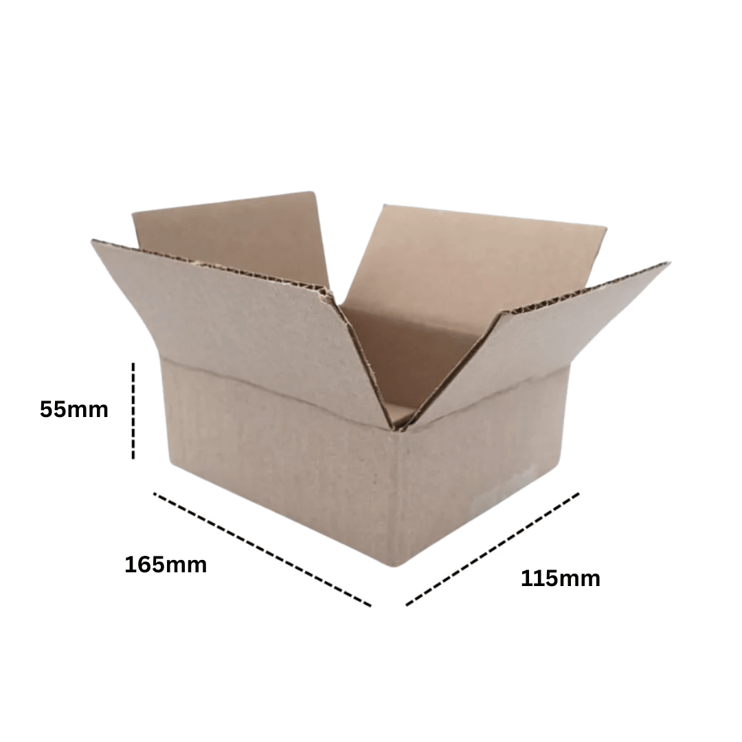 Top-loader Corrugated Shipping & Packaging Boxes – Various Sizes - Blank Print Media