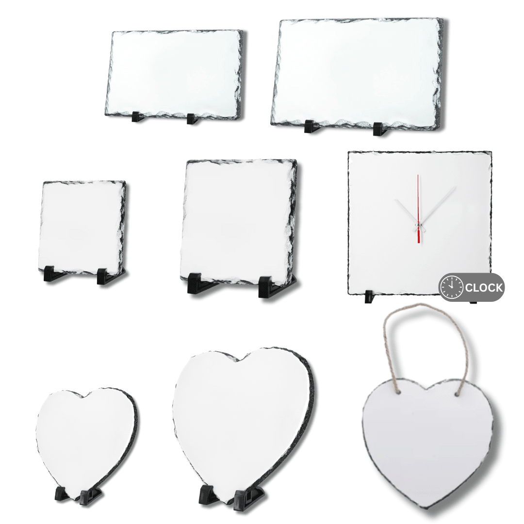 Sublimation Slate Photo Stone - Blank Print Media