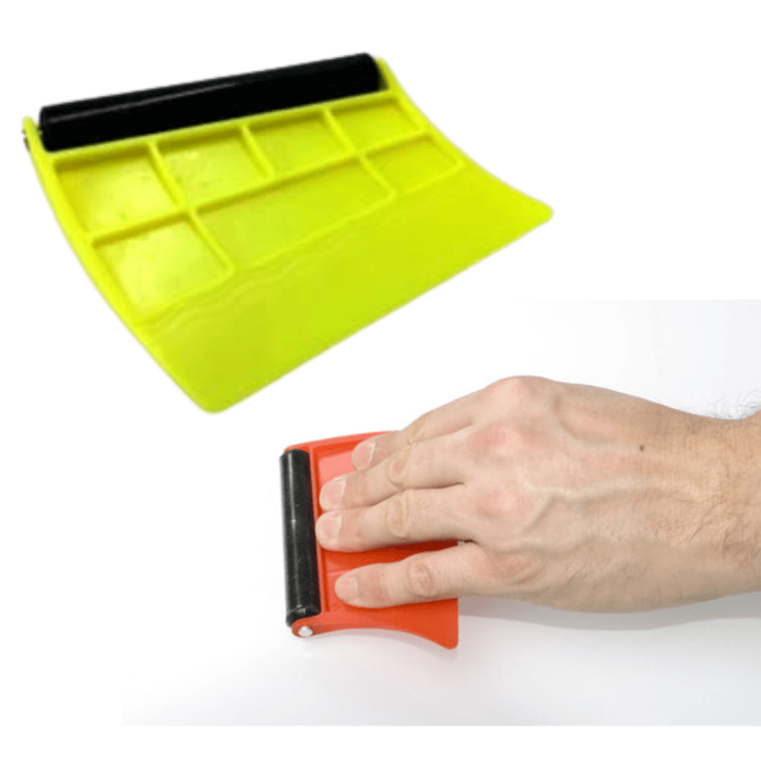 Vinyl & Application Paper Squeegee with Roller - Blank Print Media