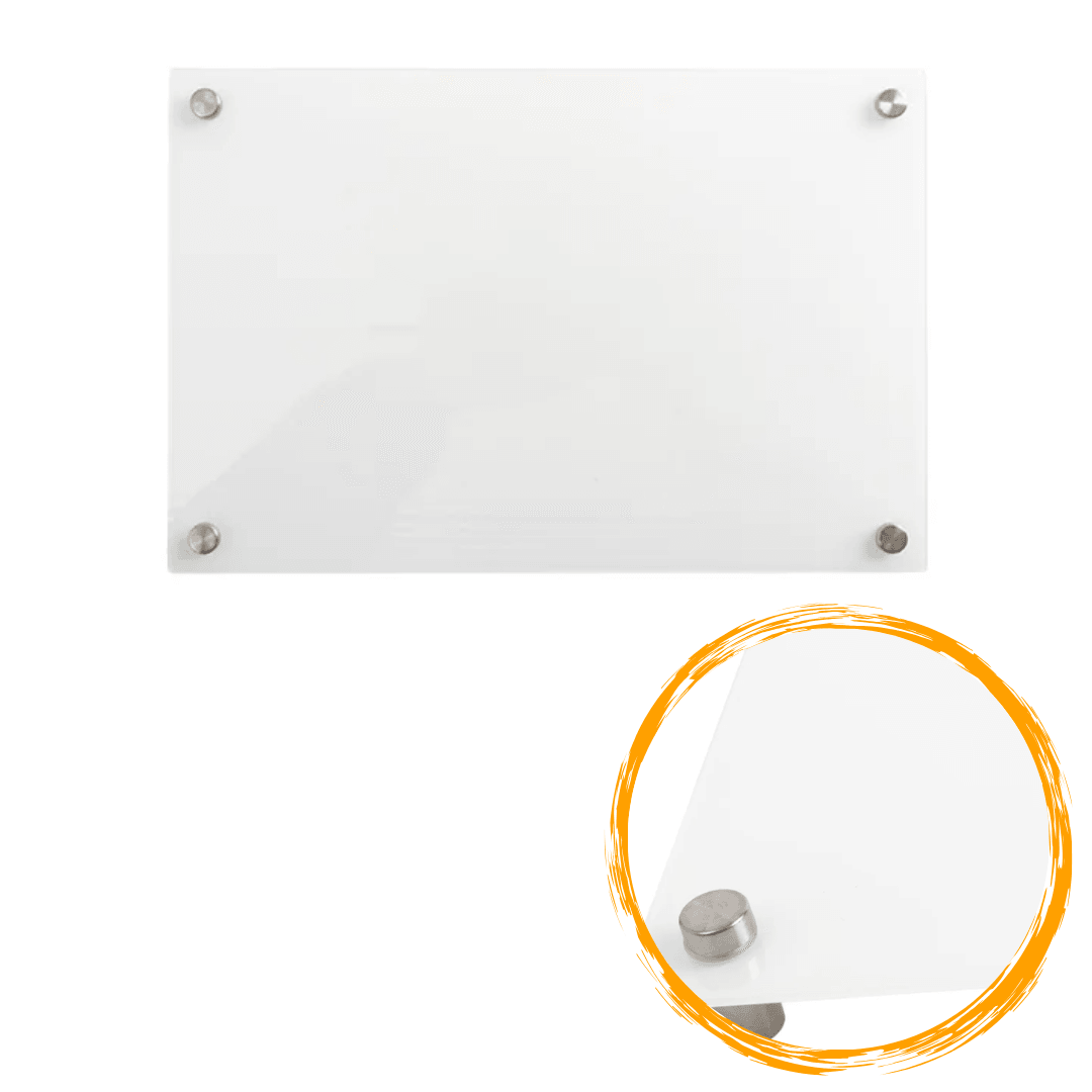 Ultra-light Sublimation Tempered Glass Frame | 20 x 30cm - Blank Print Media