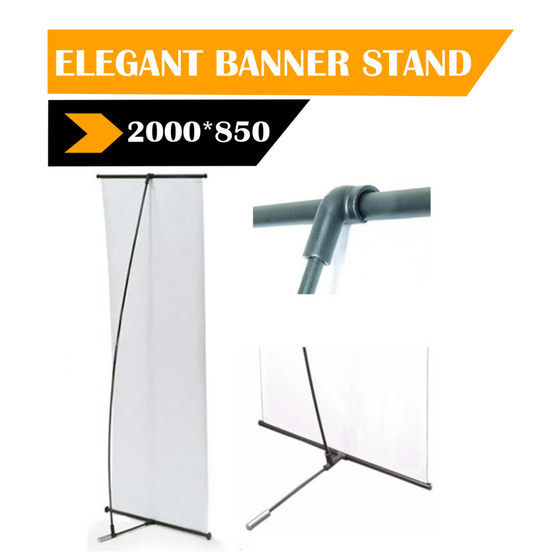 Elegant L Banner Stand  | 850*2000mm