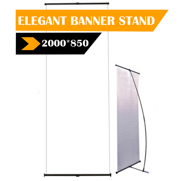 Elegant L Banner Stand  | 850*2000mm