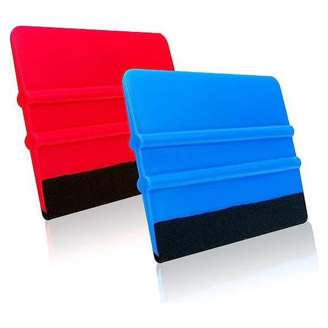 Durable Black Felt Edge Vinyl Squeegee