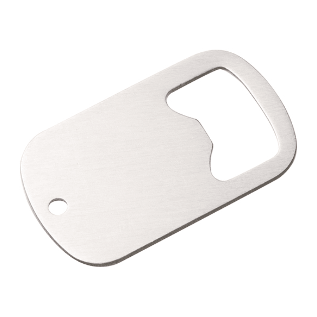 Stainless Steel Bottle Opener | 3.8x7cm - Blank Print Media