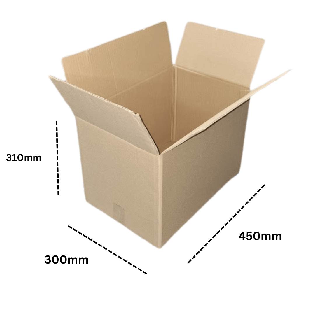 Top-loader Corrugated Shipping & Packaging Boxes – Various Sizes - Blank Print Media