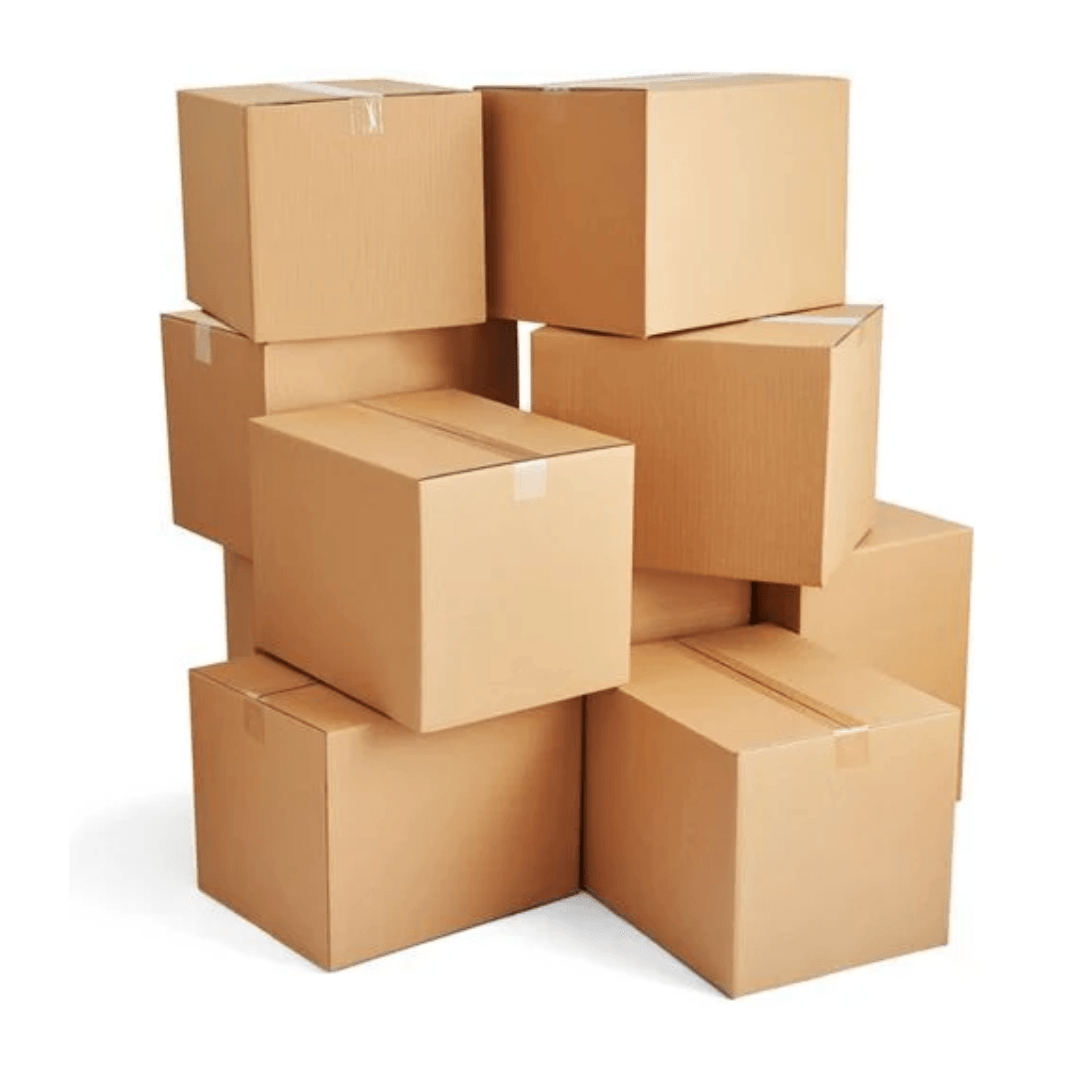 Top-loader Corrugated Shipping & Packaging Boxes – Various Sizes - Blank Print Media