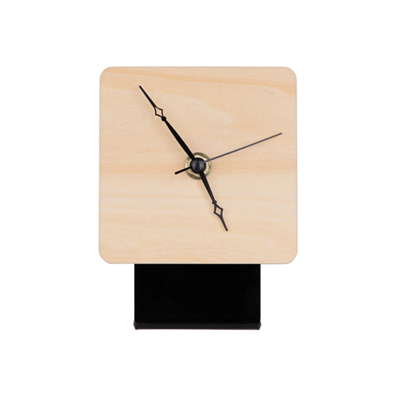 Desktop Plywood Sublimation Clock 10x10cm