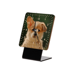 Desktop Plywood Sublimation Clock 10x10cm - Blank Print Media