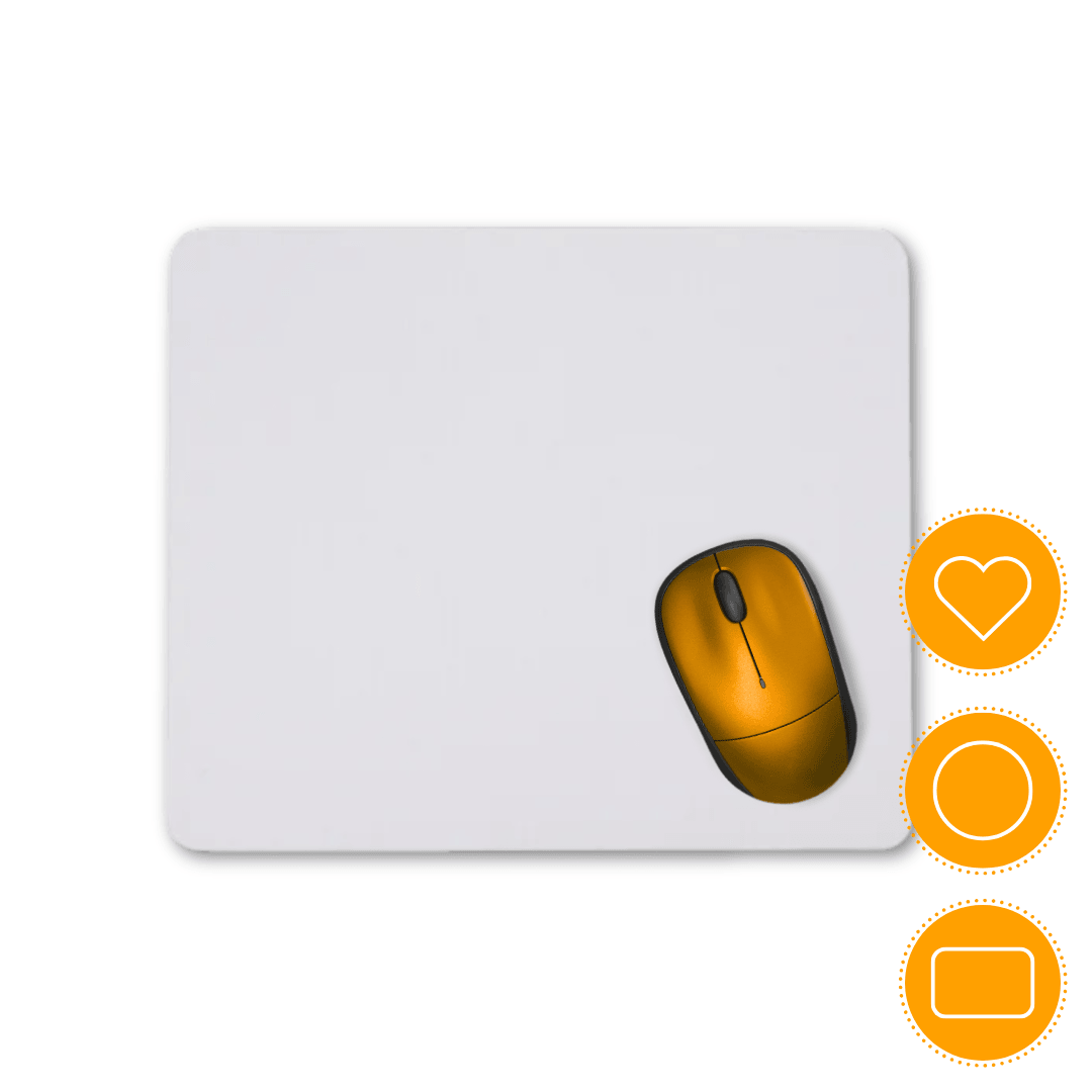 Sublimation Mousepad | 3 shapes - Blank Print Media