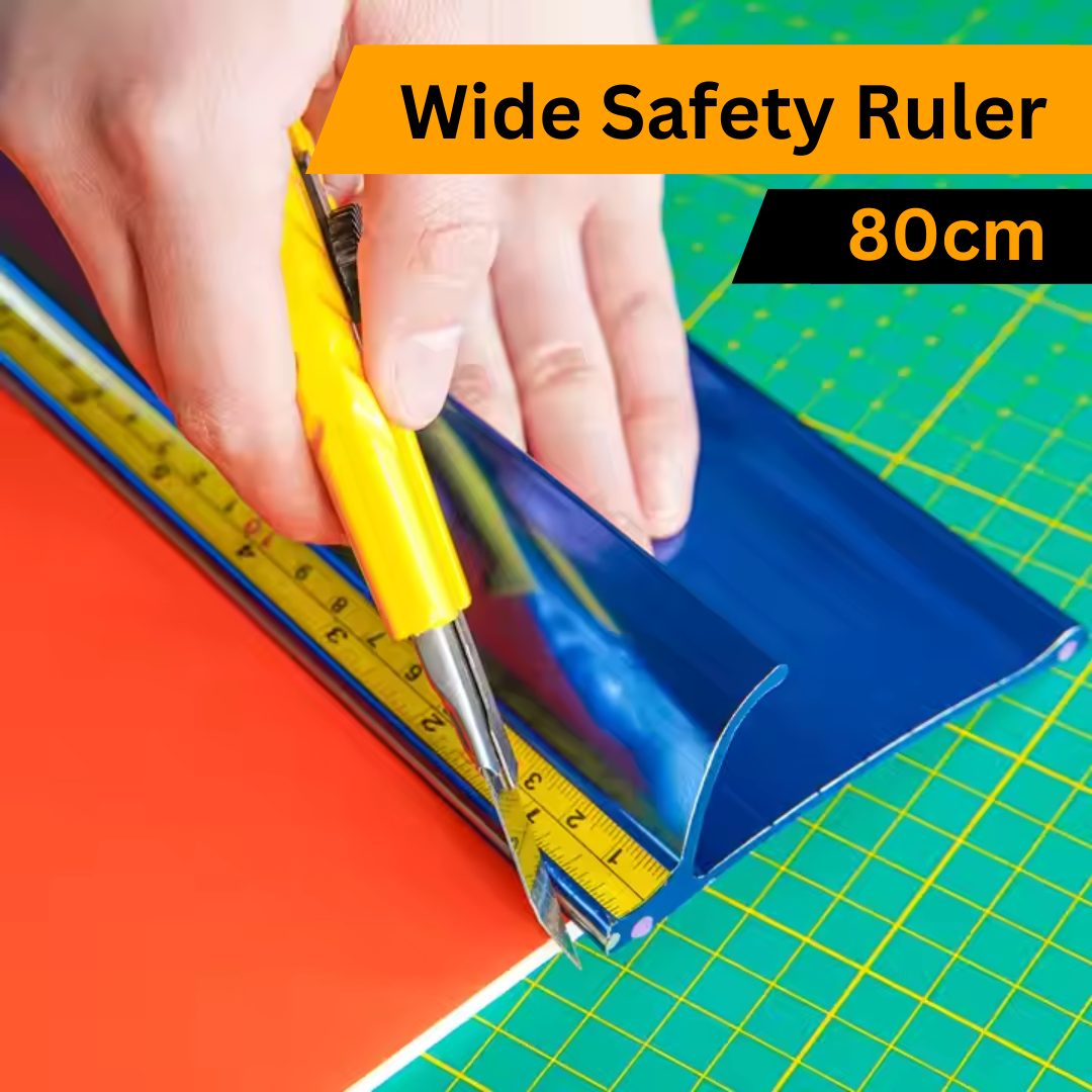 Wide Safety Ruler | 80cm