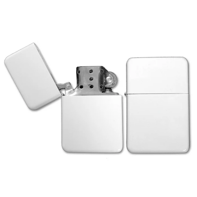 White Sublimation Lighter (Zippo-style)