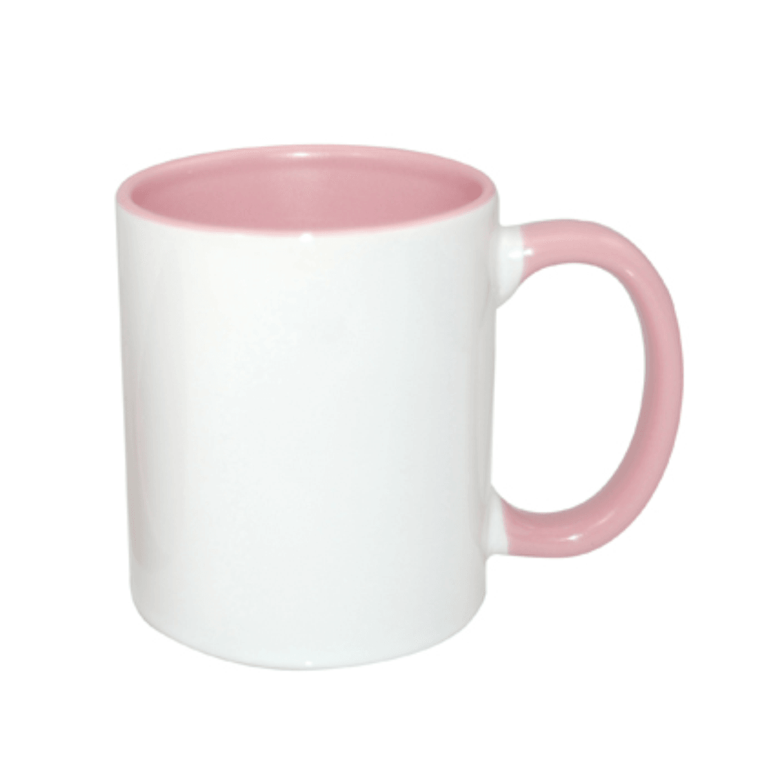 Sublimation Mugs - 11oz Coloured Inner & Handle | 13 colours - Blank Print Media