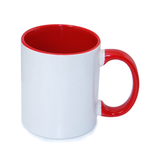 Sublimation Mug - Coloured Inner & Handle (11oz)