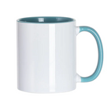 Sublimation Mug - Coloured Inner & Handle (11oz)