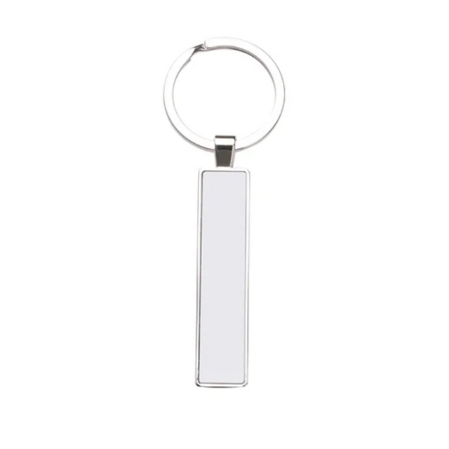 Aluminum License Plate Keyring