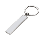 Aluminium License Plate Keyring (Double-sided) - Blank Print Media