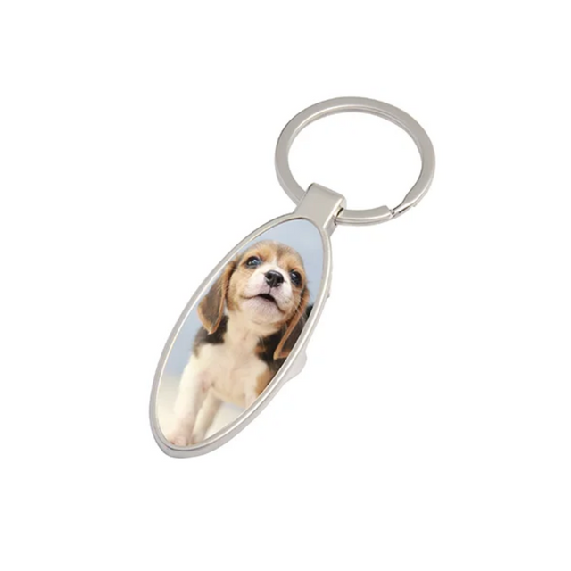 Oval Bottle Opener Keyring