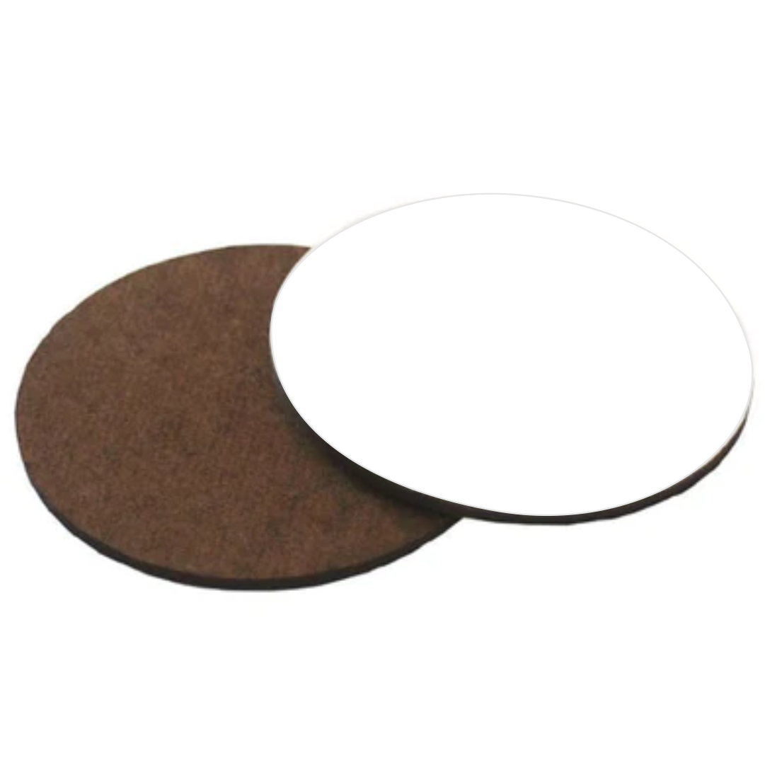 MDF Wood Coaster Round (95mm Ø)